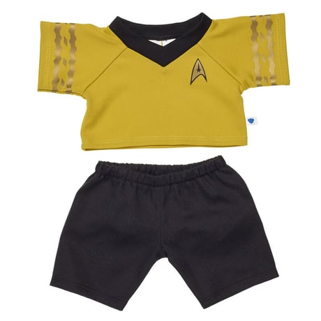 USA直輸入】STAR TREK　スタートレック　クマのぬいぐるみ　テディベア　イエロージャケット　トリブル　ビルド・ア・ベア・ワークショップ　プラッシュ　くま 　TOS