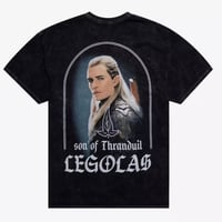 【USA直輸入】　LOTR　ロード　オブ　ザ　リング　レゴラス　バックプリント　Tシャツ  エルフ オーランド　ブルーム　　指輪物語　ロートオブザリング