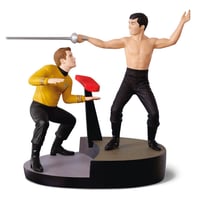 【ＵＳＡ直輸入】スタートレック　カーク　スール　魔の宇宙病　サウンド付き　オーナメント　フィギュア　hallmark　スタトレ　Star Trek 　カーク船長　加藤　TOS　宇宙大作戦