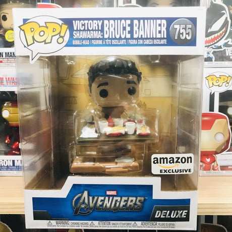 【USA直輸入】※単品　POP! デラックス　MARVEL　アベンジャーズ　シャワルマ シリーズ　ブルース・バナー 755　FUNKO　ファンコ　フィギュア　マーベル  　ハルク