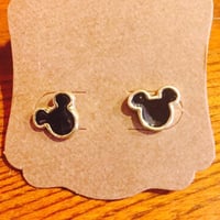 【USA直輸入】DISNEY　ミッキー　マーク　スタッド　ピアス　ディズニー