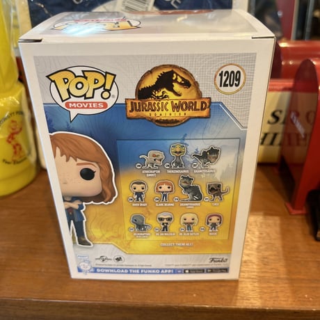 【USA直輸入】POP!　ジュラシックワールド　新たなる支配者　クレア　1209　 FUNKO　ポップ　ファンコ　フィギュア　映画　ジュラシック　パーク　ブライス　ダラス　ハワード