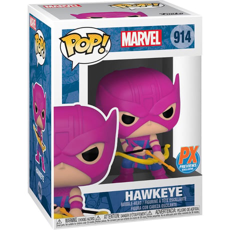 【USA直輸入】POP!　MARVEL　ホークアイ　914　限定品　コミックス　HAWKEYE　FUNKO　ファンコ　フィギュア　マーベル　　ドラマ  　クラシック