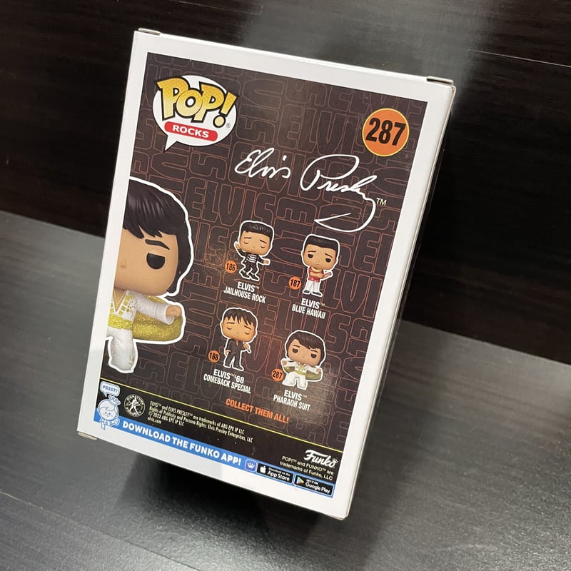 ワッキーワブラー エルヴィス・プレスリーフィギュア　4体セット　FUNKO Wacky Wobbler Elvis Presley Bubble Head 4 Figures Set FUNKO