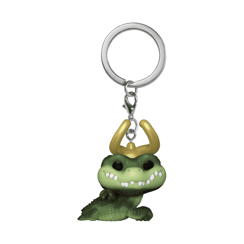 USA直輸入】ポケットPOP! キーチェーン MARVEL ロキ LOKI アリゲーター