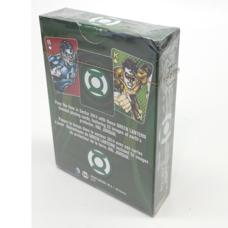 【ＵＳＡ直輸入】DC　グリーンランタン　トランプ　プレイングカード　DCコミックス　Green Lantern