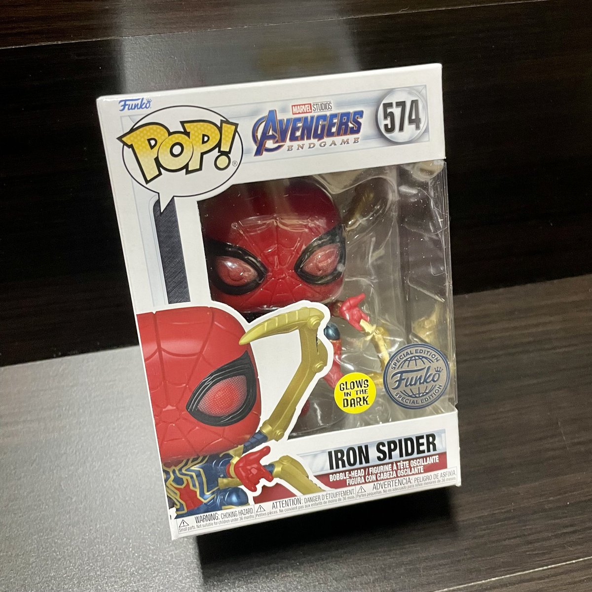 FUNKO POP!  スパイダーマン　アイアンスパイダー　蓄光限定版