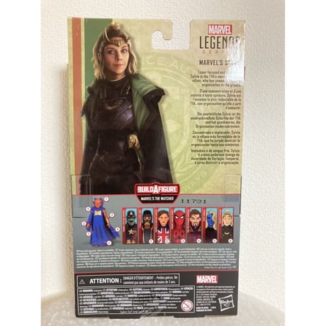 【USA直輸入】 MARVEL　ロキ　LOKI　シルヴィ　６インチ　アクションフィギュア　レジェンド 　マーベル　　海外ドラマ 　ディズニープラス