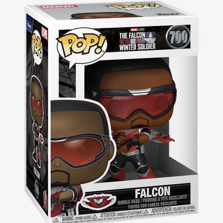 【USA直輸入】POP！ MARVEL 　ファルコン　　ファルコン＆ウィンターソルジャー　700　　ポップ　フィギュア　FUNKO　ファンコ　マーベル　海外ドラマ　バッキー