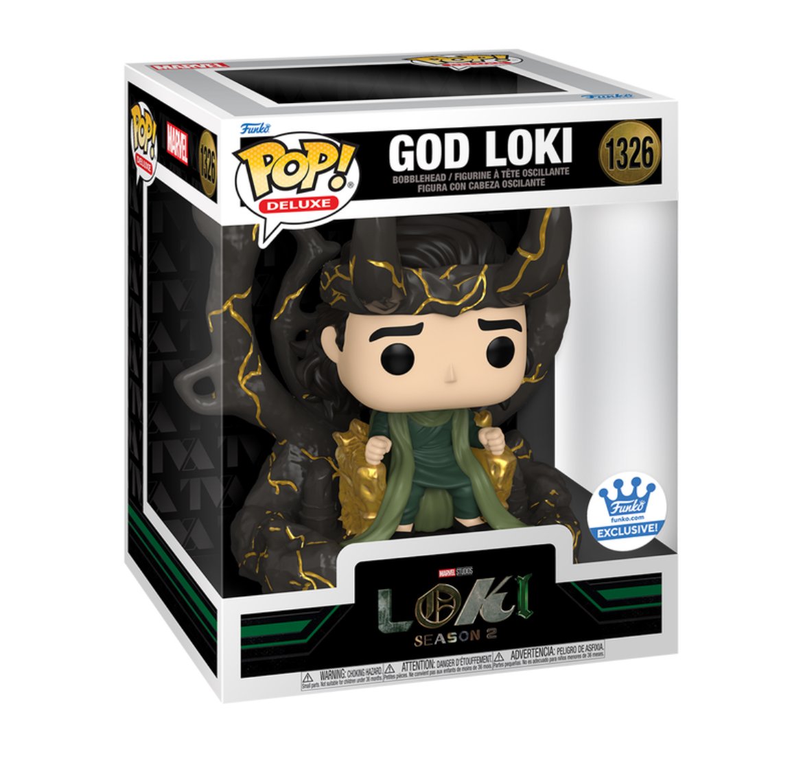 ご予約商品・USA直輸入】POP! MARVEL LOKI ゴッドロキ FUNKO フ...