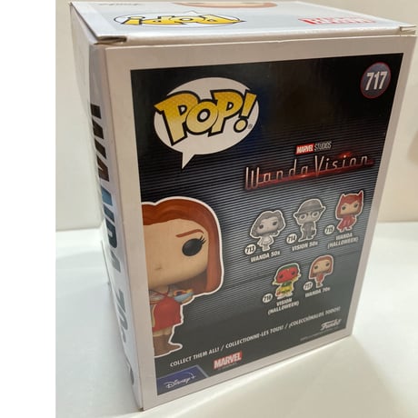 【USA直輸入】POP!　MARVEL　ワンダヴィジョン　70年代　妊娠中ワンダ　717　FUNKO　ファンコ　フィギュア　マーベル　ヴィジョン　ビジョン　ワンダ　スカーレット・ウィッチ　ドラマ