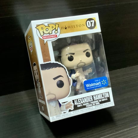 【USA直輸入】POP! hamilton　アレキサンダー ハミルトン Alexander Hamilton  07 FUNKO　ファンコ　フィギュア  限定品　ミュージカル