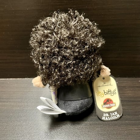 【USA直輸入】イアン・マルコム Dr.Ian Malcolm　ジュラシックパーク Jurassic Park　ぬいぐるみ　ittybittys　約10ｃｍ　hallmark　学者