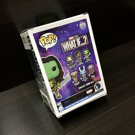 【USA直輸入】POP!　MARVEL　What If 　ガモーラ Gamora　サノスの娘　970　FUNKO　ファンコ　フィギュア　マーベル　DISNEY+　ディズニープラス