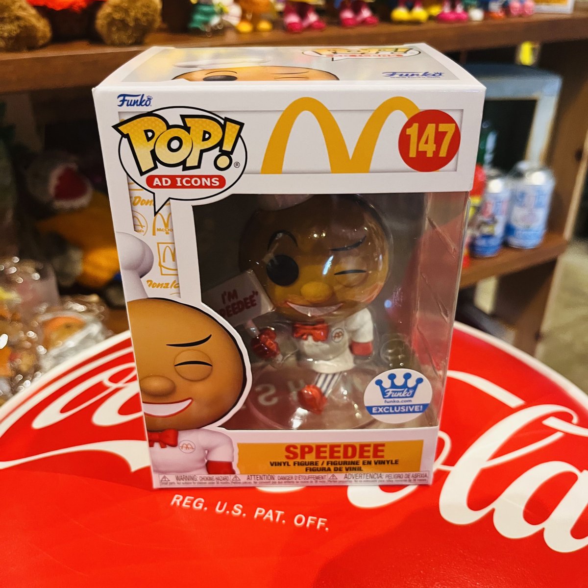 USA直輸入】POP! マクドナルド McDonald スピーディー 147 限定 USA直輸入】POP! マクドナルド McDonald スピーディー 147 限定