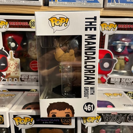 【USA直輸入】POP!　STARWARS　マンダロリアン　グロッグ　461　フィギュア　ファンコ　ディズニー 　スターウォーズ　ジェダイ　フォース  　マンドー