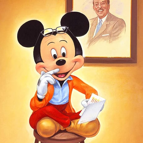 【USA直輸入】DISNEY 　イヤー オブ ザ マウス　ネズミ年　スペシャルエディション　A Man＆His Mouse Mickey　ウォルトディズニー　ミッキー　SE　ぬいぐるみ　プラッシュ