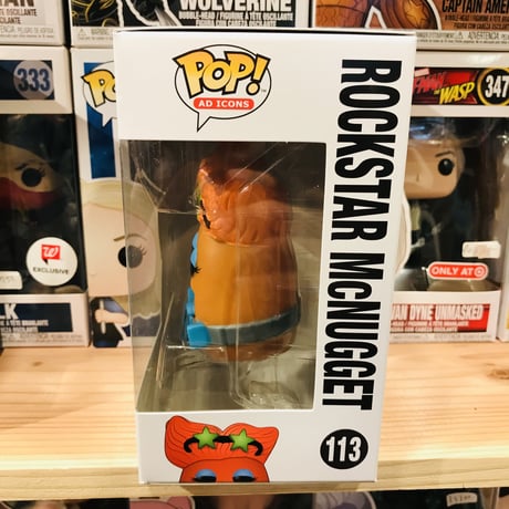 【USA直輸入】POP！　マクドナルド　ロックスター　マックナゲット  113　ポップ　フィギュア　FUNKO　ファンコ　企業キャラ　アド　ミールトイ