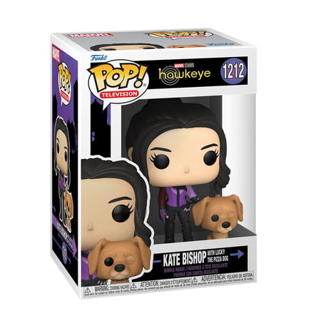 【直輸入】POP!　MARVEL　ホークアイ　HAWKEYE　ケイト　ビショップ　ラッキー　1212　ピザドッグ　FUNKO　ファンコ　フィギュア　マーベル　ドラマ　ディズニープラス