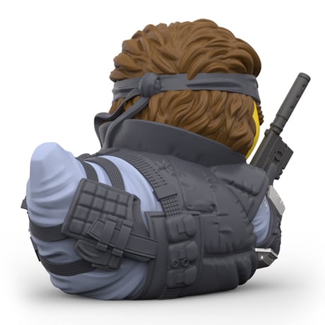 【USA直輸入】メタルギアソリッド　ソリッド・スネーク　 コレクタブル　ダック　TUBBZ　フィギュア　あひる　GAME　ラバーダック 　 ゲーム　アヒル　メタルギア　Solid Snake