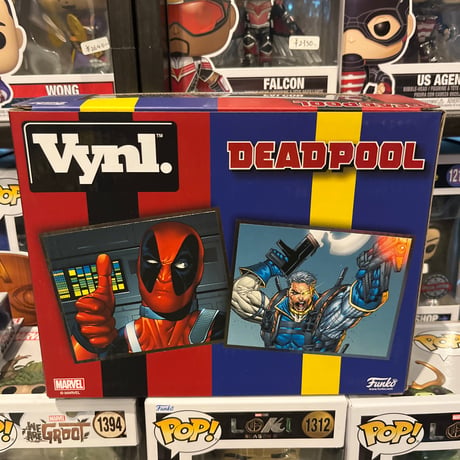 【USA直輸入】FUNKO VIYNL　MARVEL vynl  デッドプール　ケーブル　首振り人形　 Funko ポップ　マーベル　ファンコ 　バブルヘッド　ソフビ  DEADPOOL