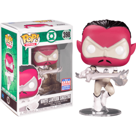 【USA直輸入】POP!　DC 　ホワイト　ランタン　シネストロ　398 FUNKO　ファンコ　フィギュア　　2021　サマーコンベンション　限定  グリーンランタン DCコミックス