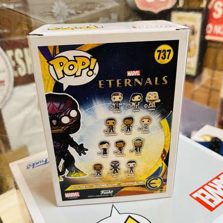 【USA直輸入】POP!　MARVEL　エターナルズ　クロ　KRO　737　FUNKO　ファンコ　フィギュア　マーベル　映画　eternals