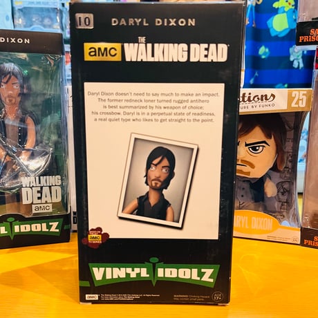 ※ご予約商品　【USA直輸入】TWD　ウォーキングデッド　8インチ　ダリル ディクソン　Vinyl Idolz 10 ソフビ　フィギュア　ソフトビニール　amc　ホラー  ビニールアイドルズ