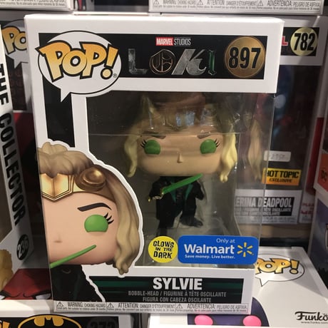 【AUS直輸入】POP!　MARVEL　LOKI 　シルヴィ　蓄光　グロー　897　FUNKO　ファンコ　フィギュア　ロキ　マーベル　DISNEY+　ディズニープラス　ドラマ  　TVA  限定品
