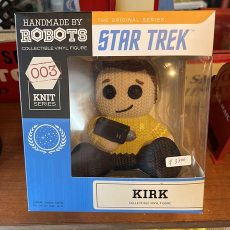 【USA直輸入】スタートレック　ロボッツ　ニットシリーズ　カーク　船長　フィギュア　スタトレ 　Star Trek 　ジェームス　Ｔ　カーク　編み物