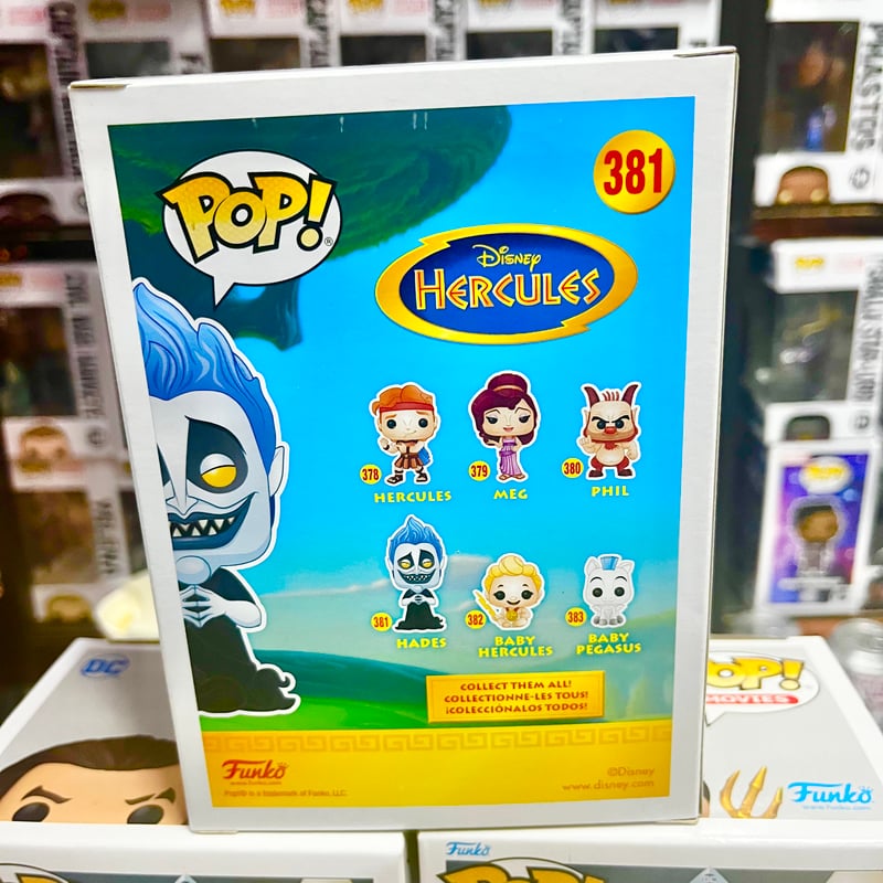 アメリカ限定店舗ファンコpop!ディズニー　ヘラクレス　ヴィランズ ハデス ポップ！ 『ディズニー』「ヘラクレス」ハデス[ファンコ]《在庫