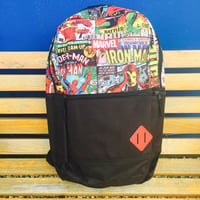 【ＵＳＡ直輸入】マーベル　MARVEL　コミック柄　リュック　バックパック