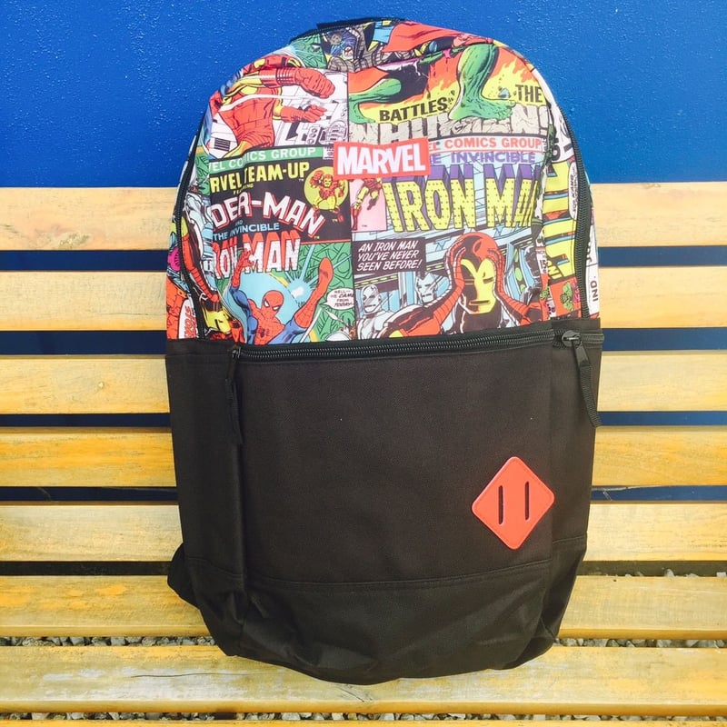 USA直輸入】マーベル MARVEL コミック柄 リュック バック