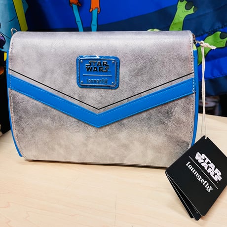 【USA直輸入】　ラウンジフライ　STARWARS　ジャンゴ　フェット　ショルダー　バッグ　スターウォーズ　LOUNGEFLY　ボバフェット
