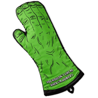 【USA直輸入】MARVEL　ハルク　Hulk　ミトン　鍋つかみ　マーベル　オーブンミット　アベンジャーズ　調理器具　キッチン