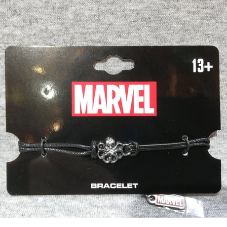 【USA直輸入】 MARVEL　ヒドラ　ブレスレット　レザーコード　マーベル　Hydra　レッドスカル　ウィンターソルジャー 　エージェントオブシールド
