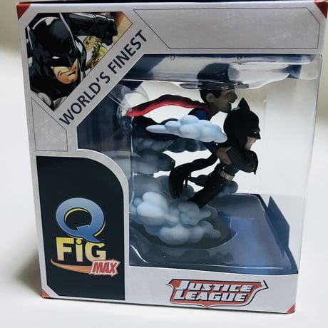 【USA直輸入】　DC 　ワールド　ファイネスト　Q-FiG　　フィギュア　PVC　スーパーマン　　バットマン　DCコミックス