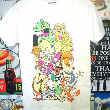 【ＵＳＡ直輸入】ニコロデオン　オールスター　Ｔシャツ　Ｓサイズ　正規品