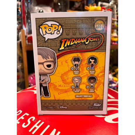 【USA直輸入】　POP!　インディ　ジョーンズ　運命のダイヤル  ドクター　フォラー　1387　FUNKO　ファンコ　フィギュア　マッツ　ミケルセン　ヴォラー