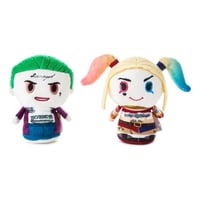 【USA直輸入】 スーサイド・スクワッド Suicide Squad  ittybittys　ぬいぐるみ　ハーレイ・クイン　ジョーカー　約10ｃｍ　hallmark　DC