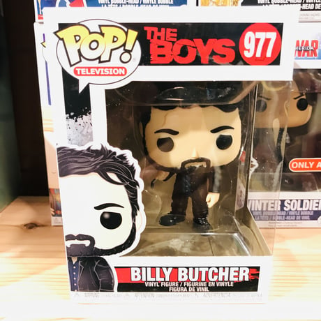 【USA直輸入】POP!　The Boys　ザ　ボーイズ　ウィリアム　ビリー　ブッチャー　ポップ！　977　FUNKO　ファンコ　フィギュア　ヴォート　アマプラ カール・アーバン