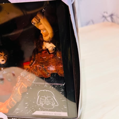 【USA直輸入】 STAR WARS　スターウォーズ　 ファンドロップ　SW01　オビワンケノービ　アナキンスカイウォーカー　フィギュア　FANDROP　ジオラマ　映画　シーン