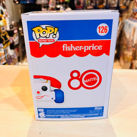 【USA直輸入】　POP！ フィッシャープライス　チャッターフォン　126 　ポップ　フィギュア　FUNKO　  DISNEY　トイストーリー　ファンコ　ディズニー　ピクサー