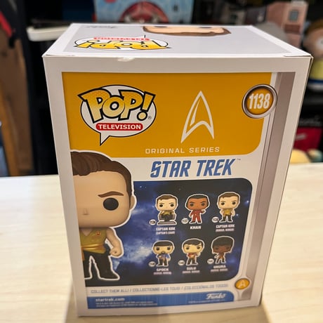 【USA直輸入】POP!　テレビジョン　STAR TREK　スタートレック　カーク　1138　FUNKO　ファンコ　フィギュア　スタトレ　ミラーミラー