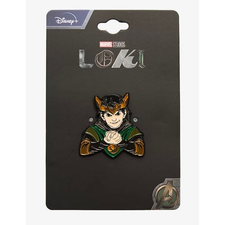 【USA直輸入】MARVEL　マーベル　ロキ　ヴァリアント　子供　キッドロキ　ピン　バッチ　　LOKI　アクセサリー  ドラマ　DISNEY　ディズニープラス  バリアント
