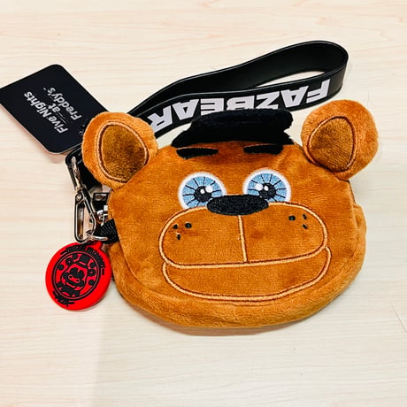 【USA直輸入】　ファイブ・ナイツ・アット・フレディース　フレディ　ファズベア　コインパース　ポーチ　 フナフ　FNAF  アニマトロニクス