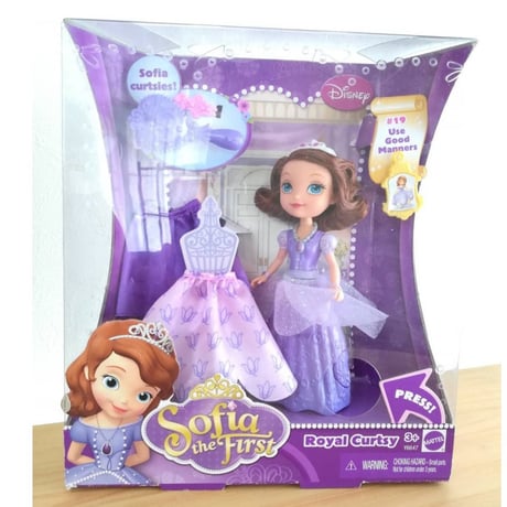 【USA直輸入】DISNEY 　プリンセス　小さなプリンセス 　ソフィア  　ロイヤル　カーテシー　ドール　フィギュア