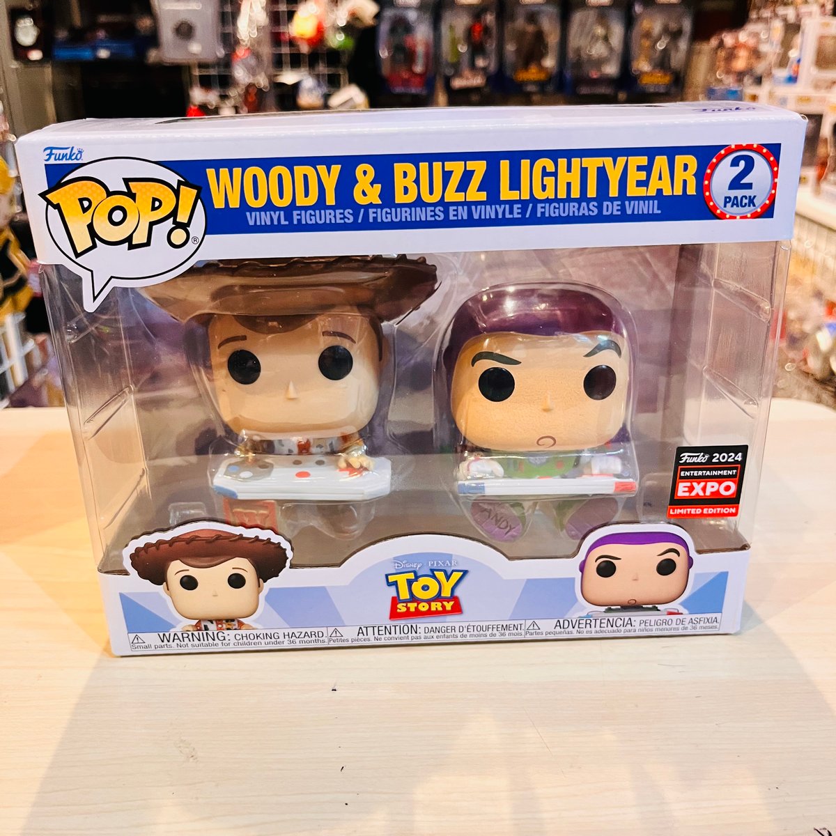 ファンコポップ　トイストーリー　バズ&ウッディ Pop! Moments トイ・ストーリー30周年 ウッディ＆バズ – SOOTANG