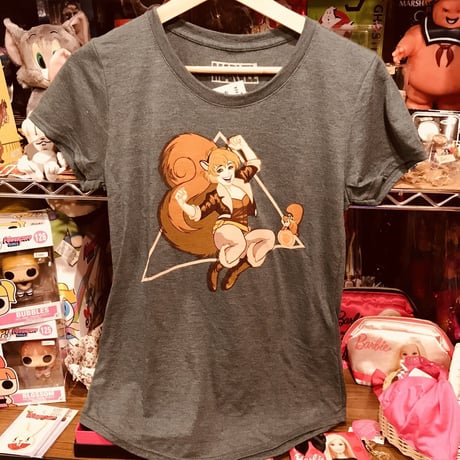 【USA直輸入】MARVEL　スクイレルガール　Tシャツ　レディース　マーベル　アメコミ　表紙詐欺