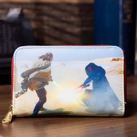 【USA直輸入】　ラウンジフライ　STARWARS　ep1　アナキン・スカイウォーカー サイフ　ウォレット　スターウォーズ　LOUNGEFLY　エピソード1　ダースモール　クワイガン